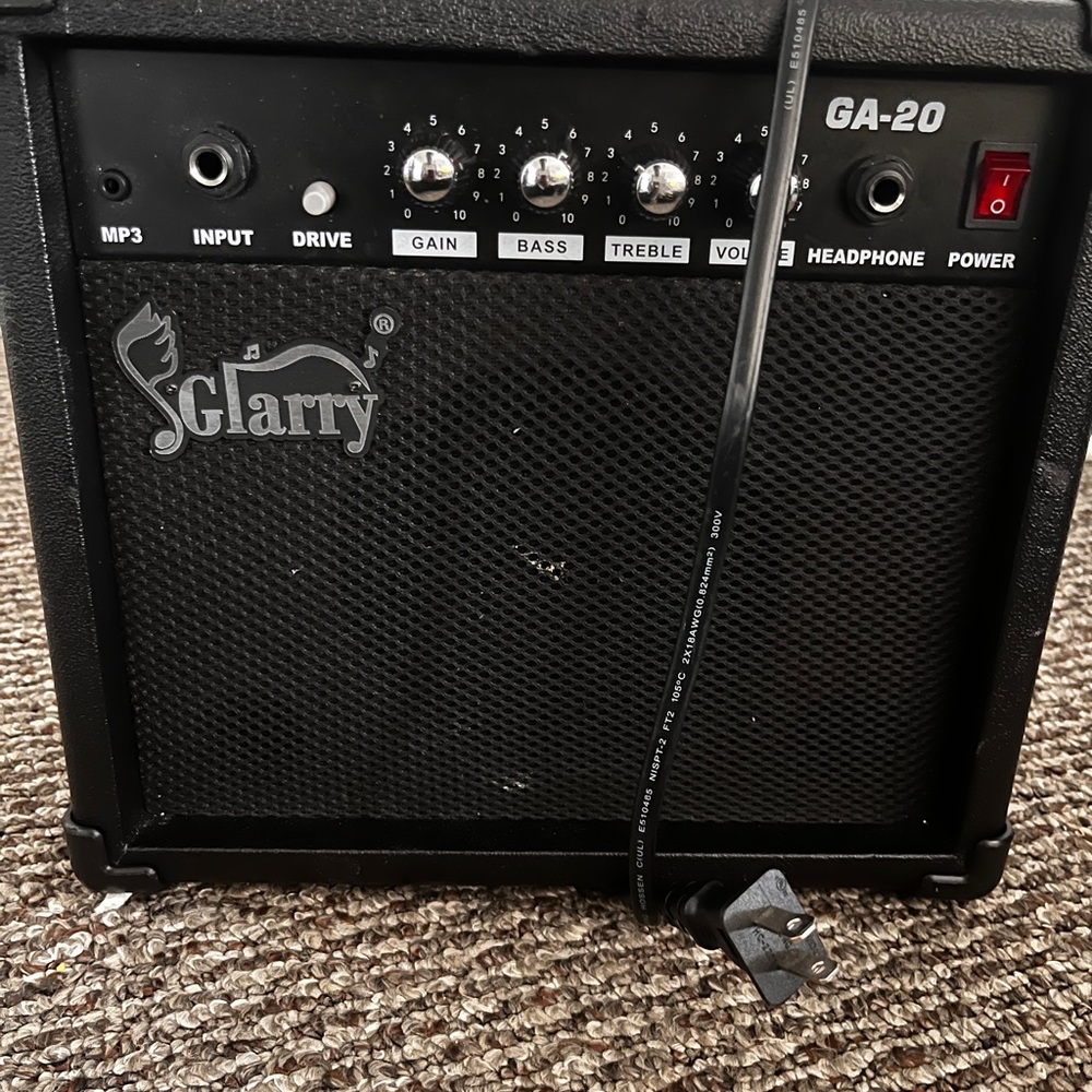 Glarry Black GA-20 Amplifier